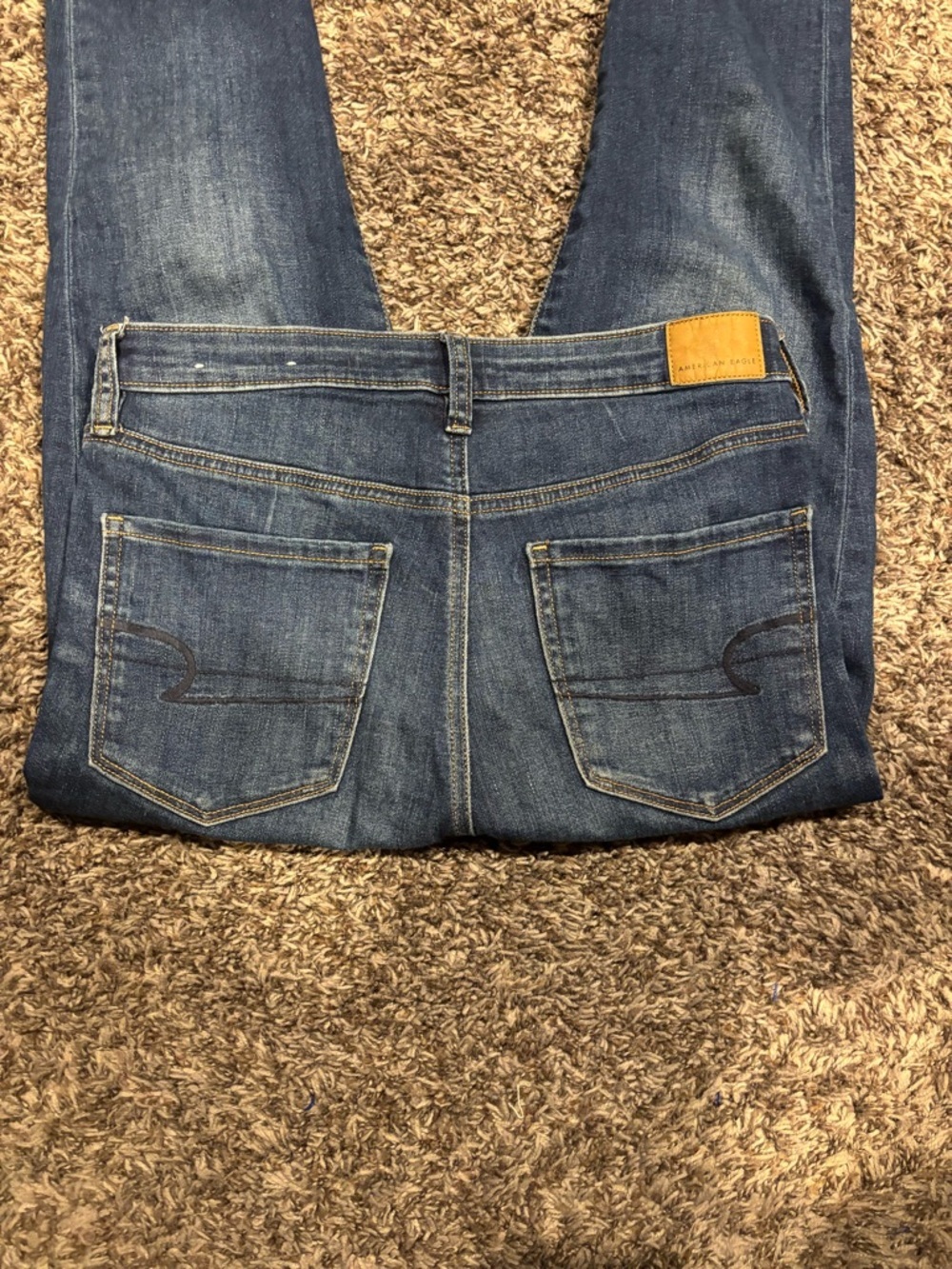 American Eagle Outfitters Women's Super High Rise Jegging Crop Jeans